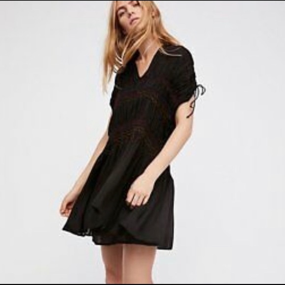 NWOT Free People Love on the Run Embroidered Mini - Picture 4 of 8